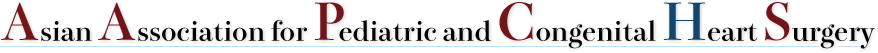 Asian Association for Pediatric and congenital Heart Surgery (AAPCHS)